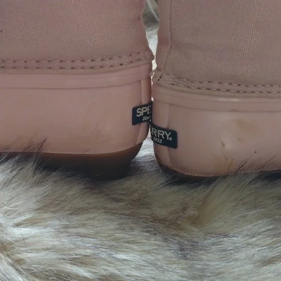Sperry Pink Saltwater Boots - Picture 7 of 8